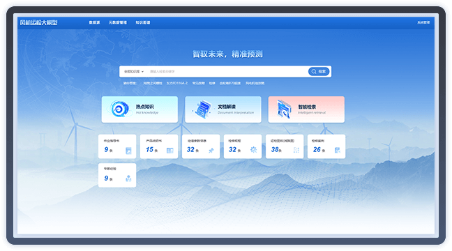 大模型技术重塑新能源发电设备运检模式